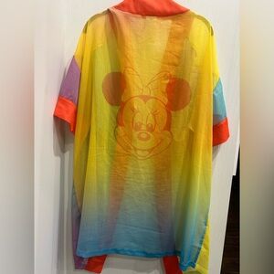 Disney Resort Aulani Minnie Mouse Kimono Swim Coverup